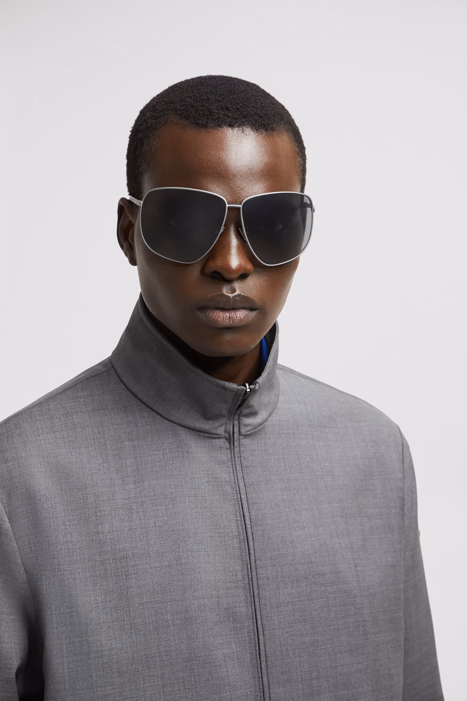 Atlas Pilot Sunglasses MATTE FROZEN Moncler 2